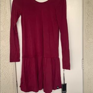 Michael Lauren Dress with ruffle skirt. NWT